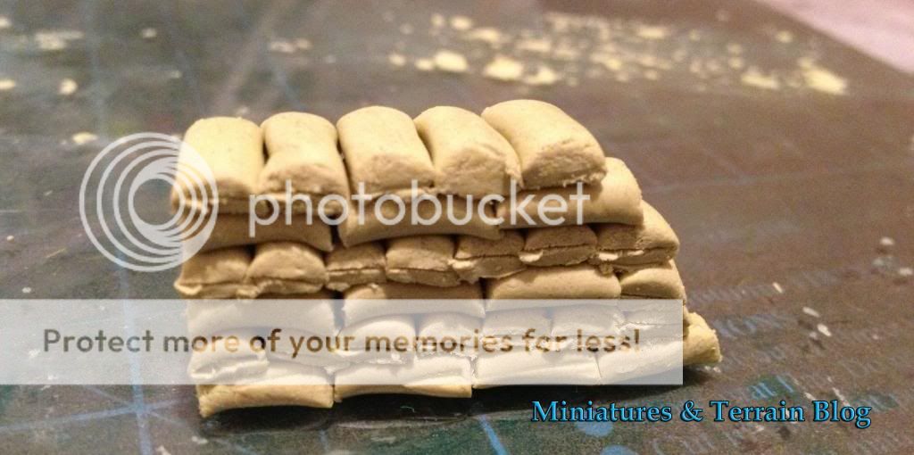 Miniatures & Terrain How to Make Sandbags